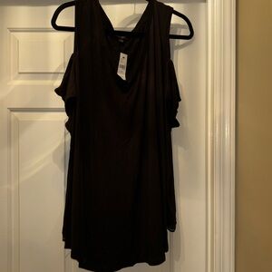 Lane Bryant Black Cold Shoulder